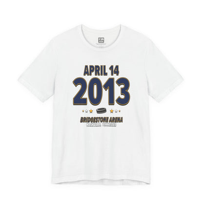 Nashville Hockey – April 14, 2013 – Origin Tee (Black & White)