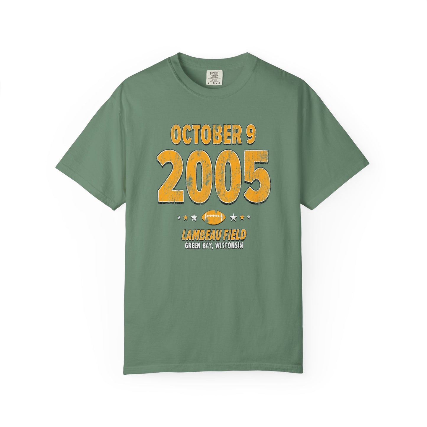 Green Bay Football – October 9, 2005 – Comfort Colors