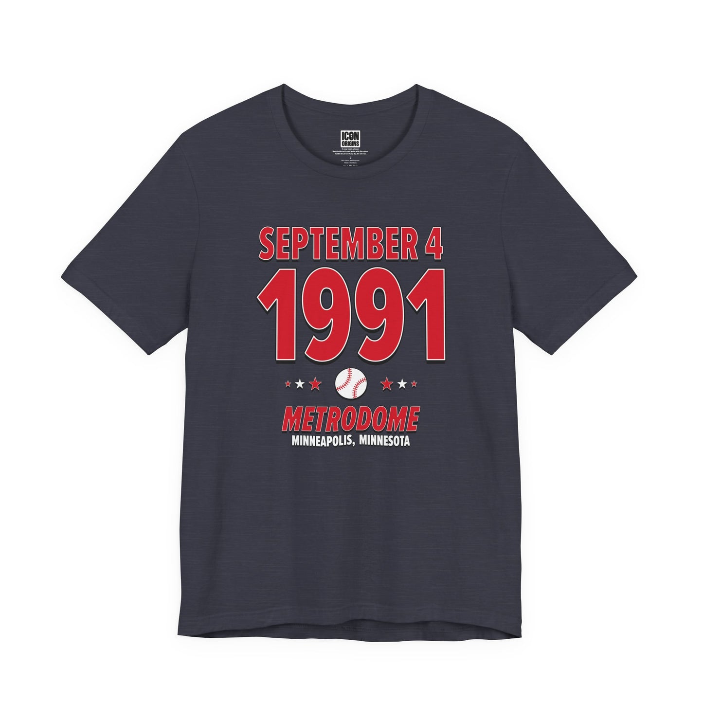 Cleveland Baseball – September 4, 1991 – Origin Tee