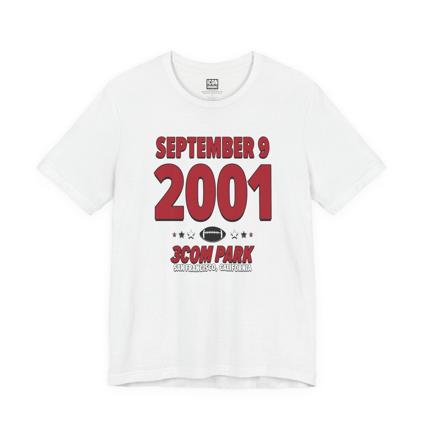 Atlanta Football – September 9, 2001 – Origin Tee (Black & White)