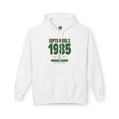 Oakland Baseball – September 2, 1985 – Hoodie (Black & White)