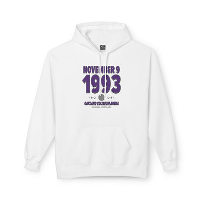 Sacramento Basketball – November 9, 1993 – Hoodie (Black & White)