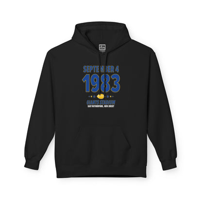 Los Angeles Football – September 4, 1983 – Hoodie (Black & White)