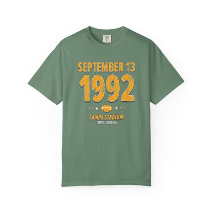 Green Bay Football – September 13, 1992 – Comfort Colors