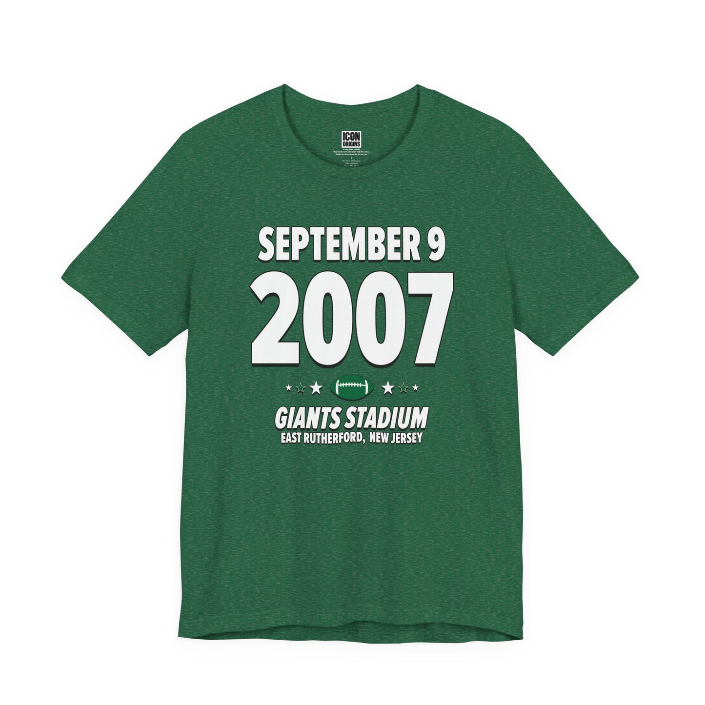 New York Football – September 9, 2007 – Origin Tee