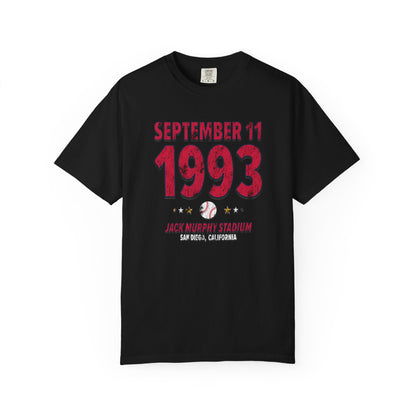 Atlanta Baseball – September 11, 1993 – Comfort Colors (Black & White)