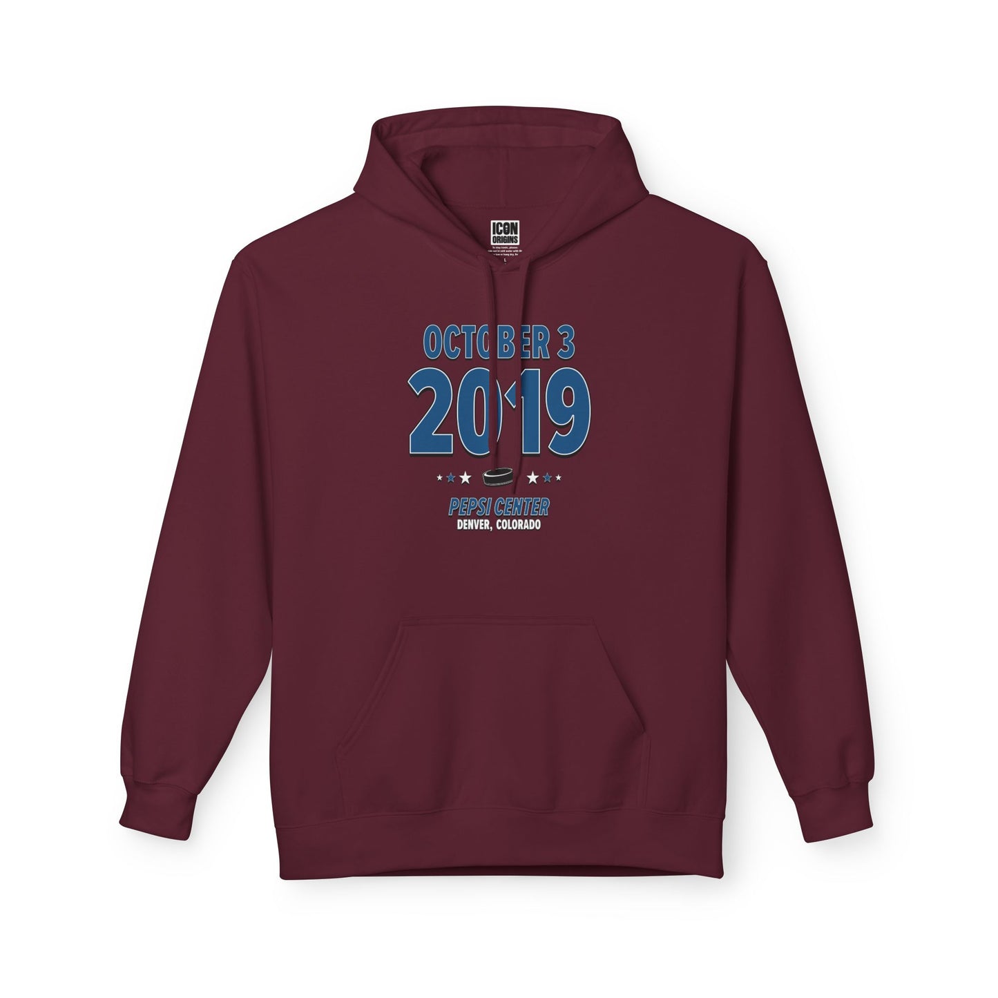 Colorado Hockey – October 3, 2019 – Hoodie