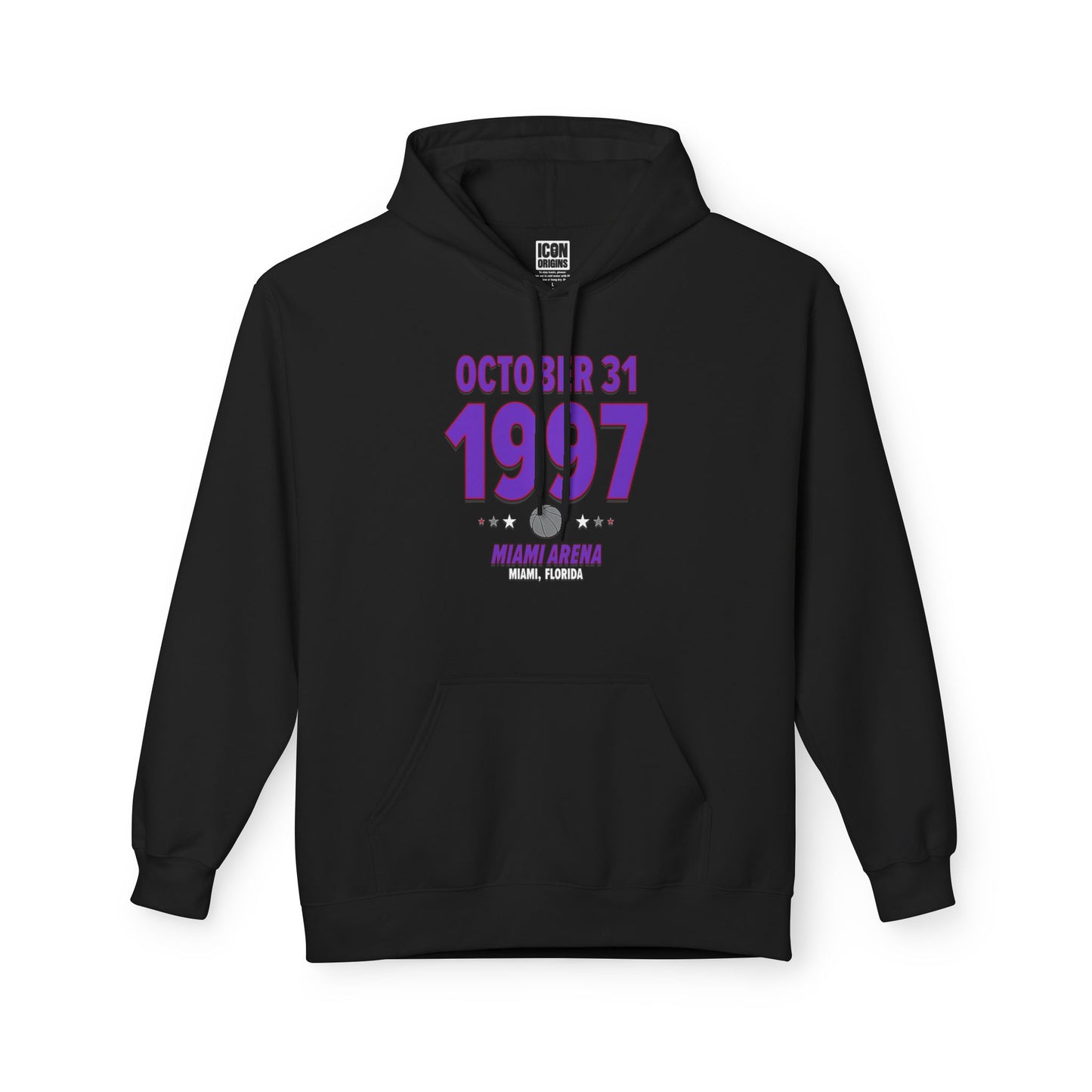 Toronto Basketball – October 31, 1997 – Hoodie (Black & White)