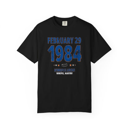 New York Hockey – February 29, 1984 – Comfort Colors (Black & White)