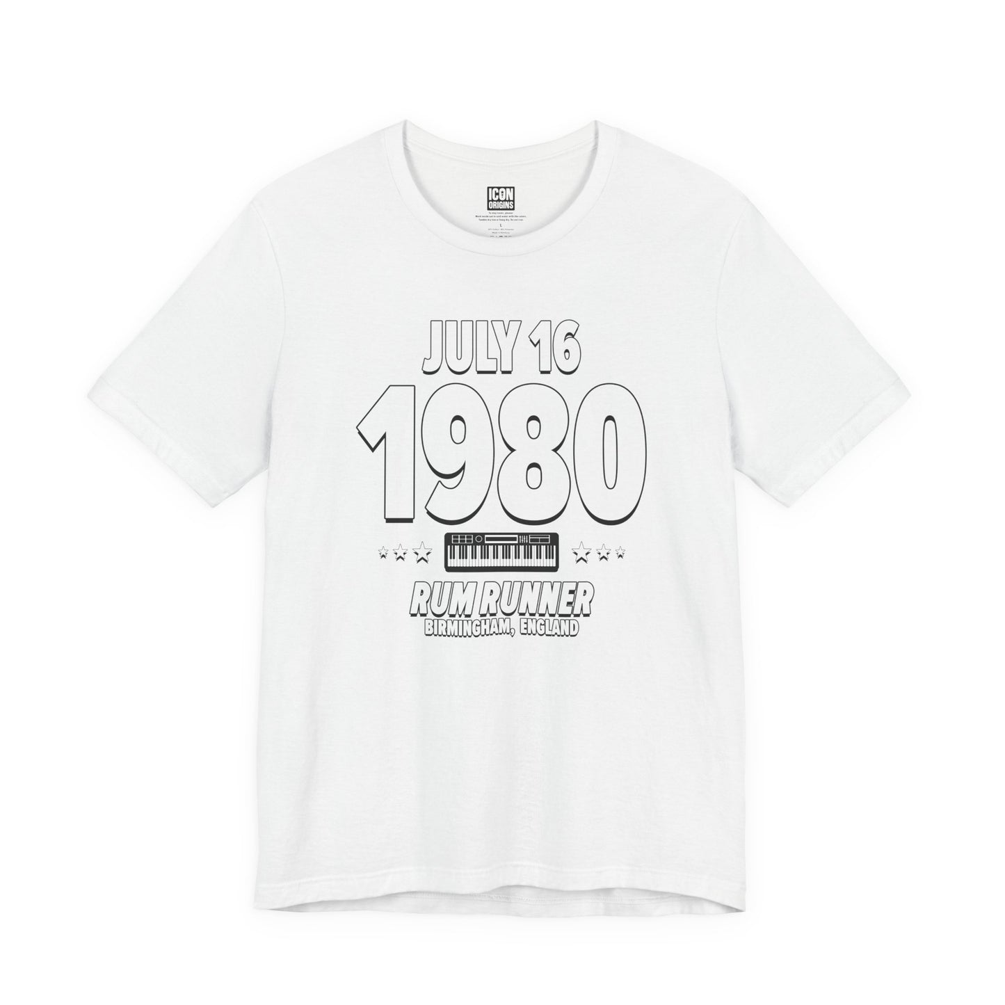 Glamour Wolves – 1980 – Origin Tee (Black & White)