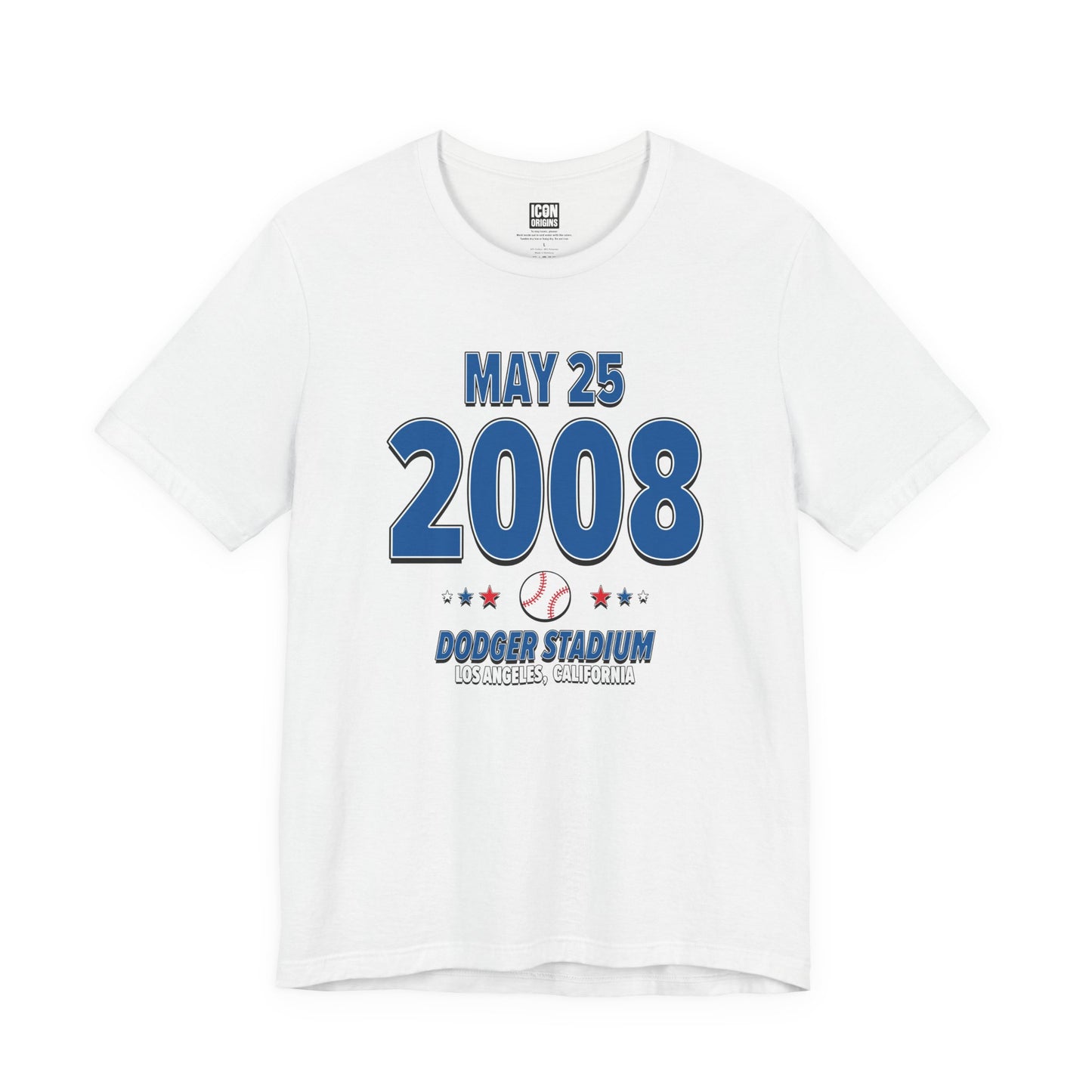 Los Angeles Baseball – May 25, 2008 – Origin Tee (Black & White)