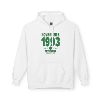 Dallas Basketball – November 5, 1993 – Hoodie (Black & White)
