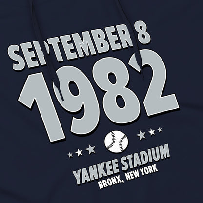 New York Baseball – September 8, 1982 – Hoodie