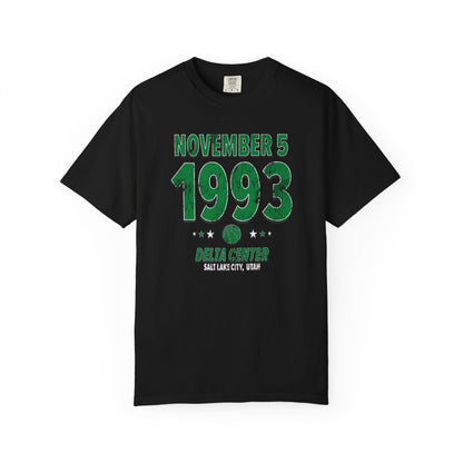 Dallas Basketball – November 5, 1993 – Comfort Colors (Black & White)