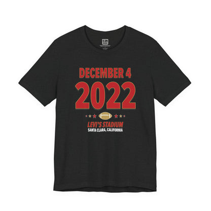 San Francisco Football – December 4, 2022 – Origin Tee (Black & White)