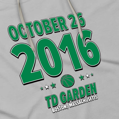 Boston Basketball – October 26, 2016 – Hoodie