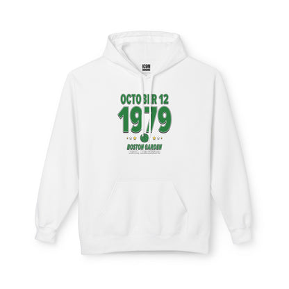 Boston Basketball – October 12, 1979 – Hoodie (Black & White)