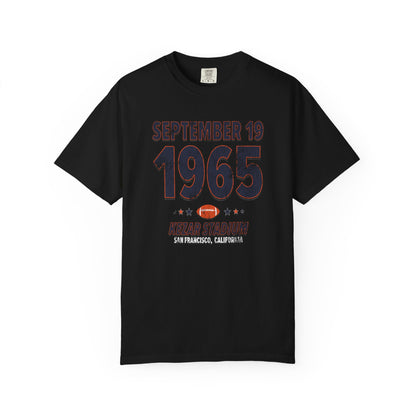 Chicago Football – September 19, 1965 – Comfort Colors (Black & White)