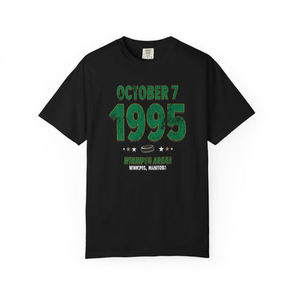 Dallas Hockey – October 7, 1995 – Comfort Colors (Black & White)