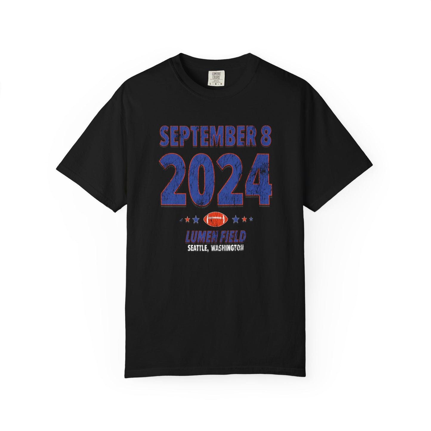 Denver Football – September 8, 2024 – Comfort Colors (Black & White)