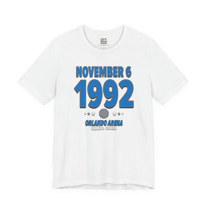 Orlando Basketball – November 6, 1992 – Origin Tee (Black & White)