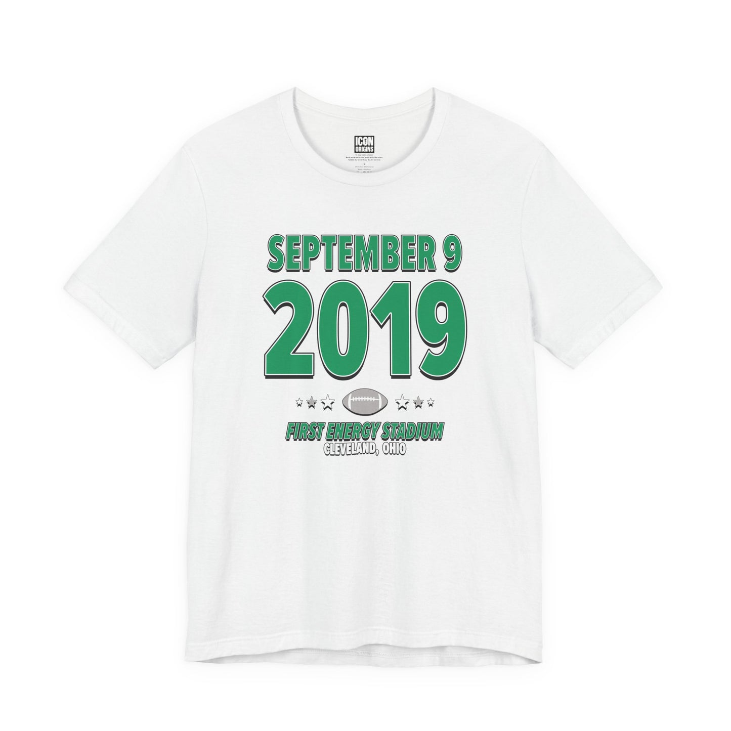 Philadelphia Football – September 9, 2019 – Origin Tee (Black & White)