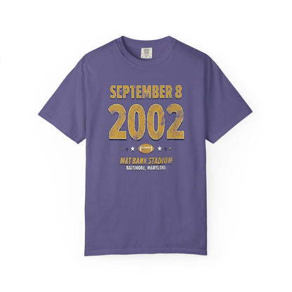 Baltimore Football – September 8, 2002 – Comfort Colors