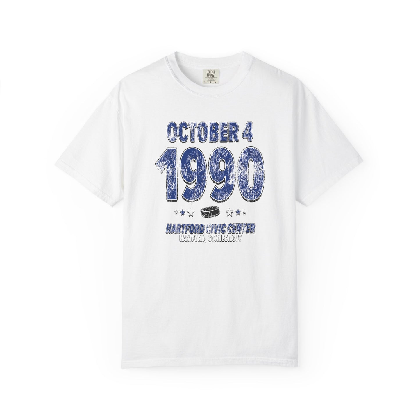 Toronto Hockey – October 4, 1990 – Comfort Colors (Black & White)