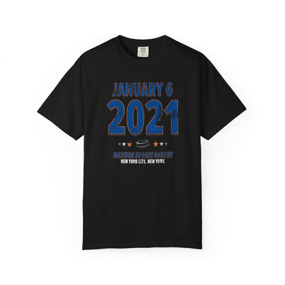 New York Hockey – January 6, 2021 – Comfort Colors (Black & White)