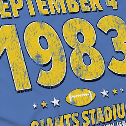 Los Angeles Football – September 4, 1983 – Comfort Colors