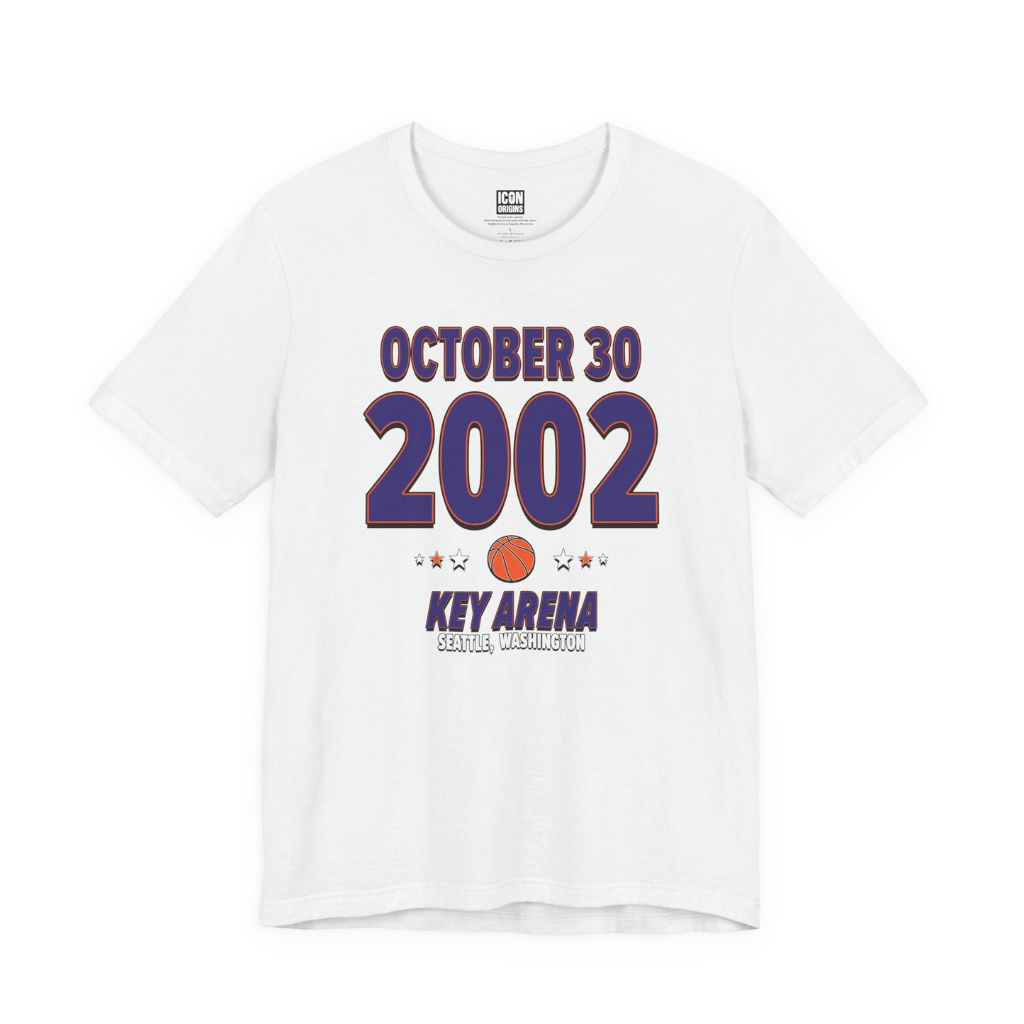 Phoenix Basketball – October 30, 2002 – Origin Tee (Black & White)