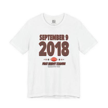 Cleveland Football – September 9, 2018 – Origin Tee (Black & White)