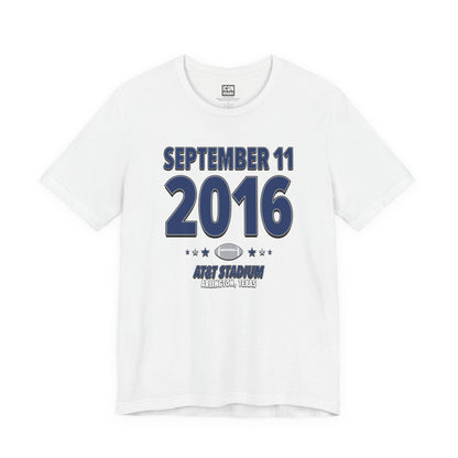 Dallas Football – September 11, 2016 – Origin Tee (Black & White)