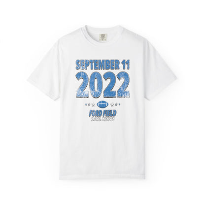 Detroit Football – September 11, 2022 – Comfort Colors (Black & White)