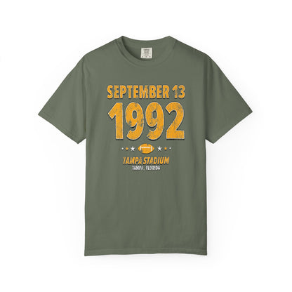 Green Bay Football – September 13, 1992 – Comfort Colors