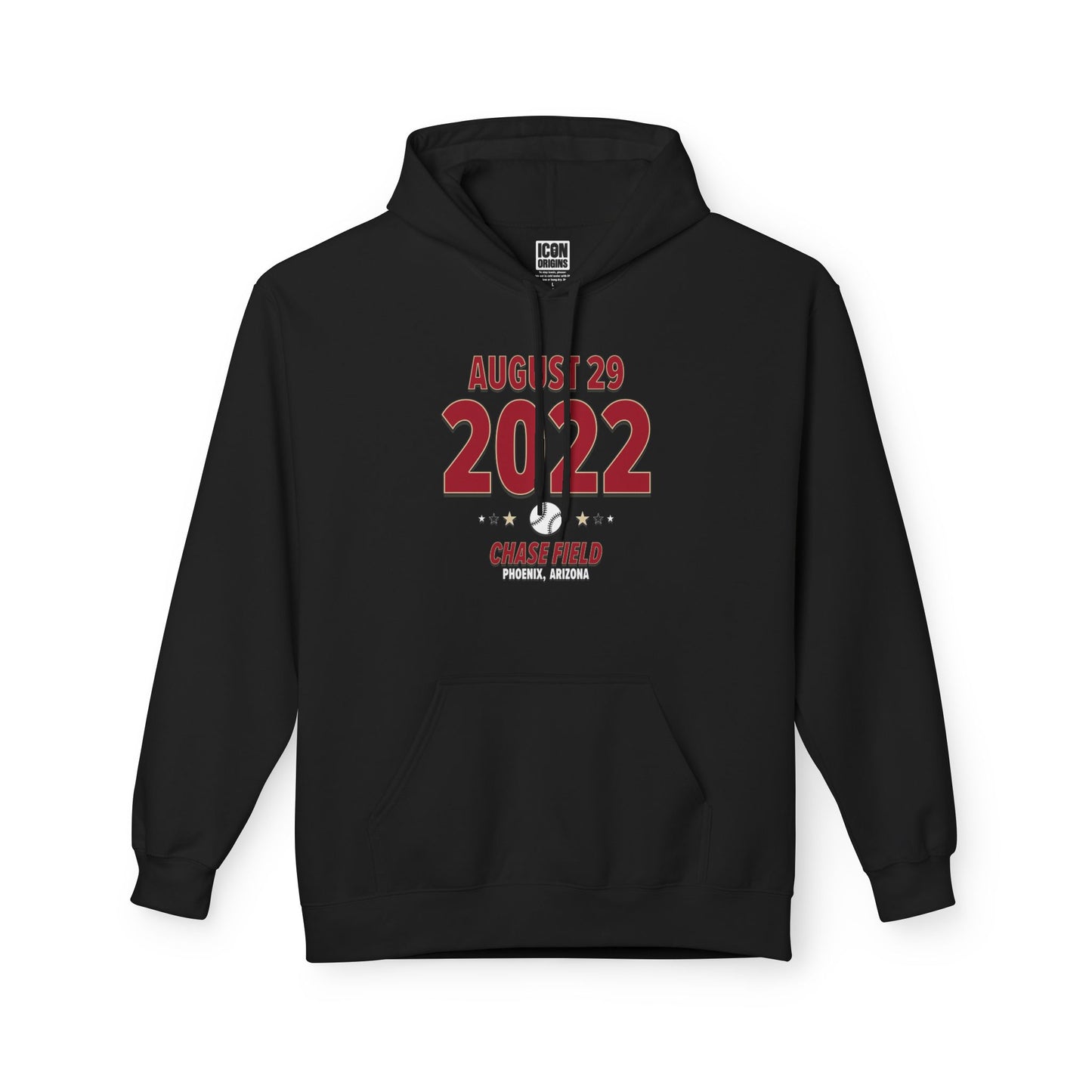 Arizona Baseball – August 29, 2022 – Hoodie (Black & White)