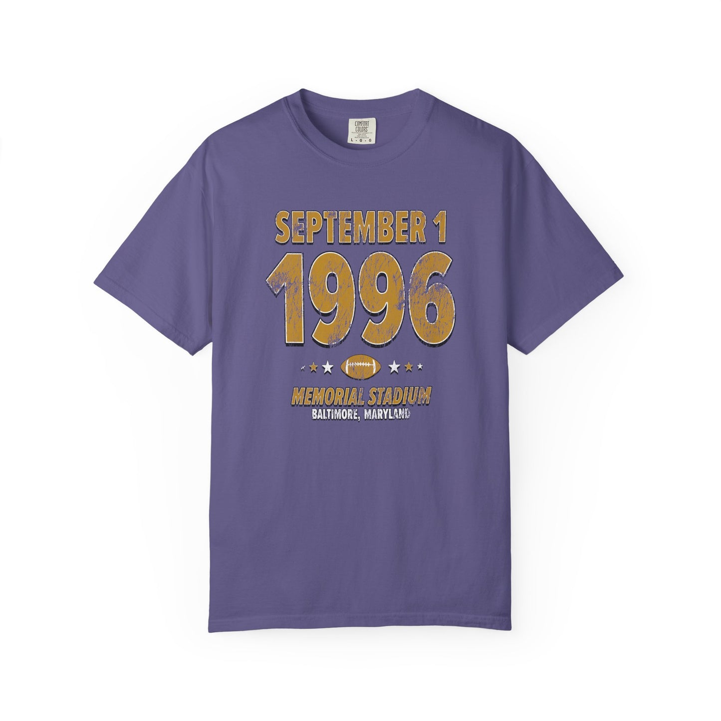 Baltimore Football – September 1, 1996 – Comfort Colors