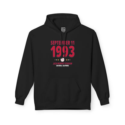 Atlanta Baseball – September 11, 1993 – Hoodie (Black & White)