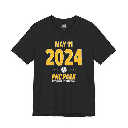 Pittsburgh Baseball – May 11, 2024 – Origin Tee (Black & White)
