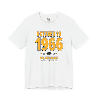 Boston Hockey – October 19, 1966 – Origin Tee (Black & White)