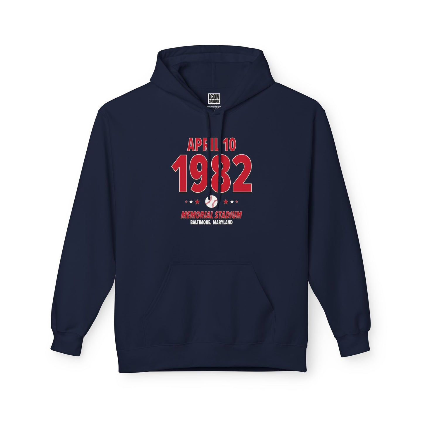 Boston Baseball – April 10, 1982 – Hoodie
