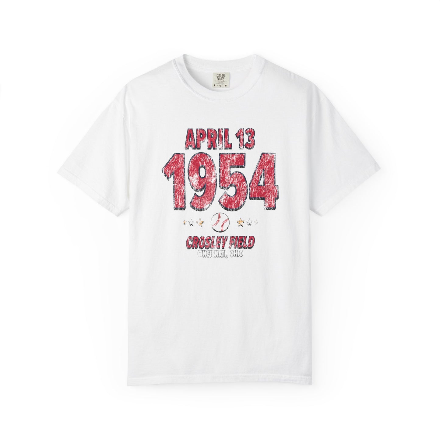 Atlanta Baseball – April 13, 1954 – Comfort Colors (Black & White)