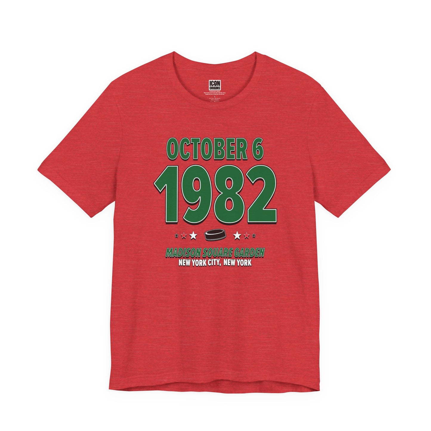 New Jersey Hockey – October 6, 1982 – Origin Tee