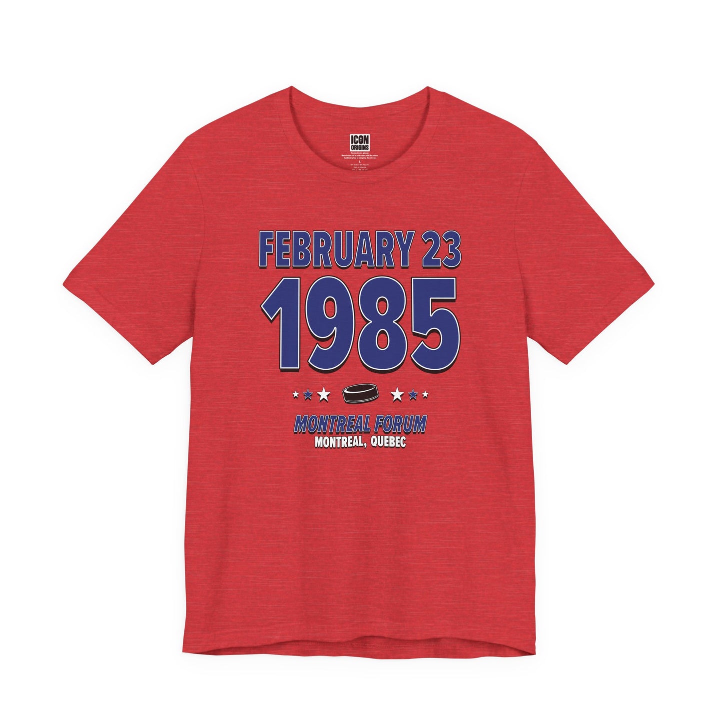 Montreal Hockey – February 23, 1985 – Origin Tee
