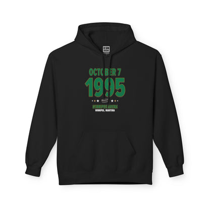 Dallas Hockey – October 7, 1995 – Hoodie (Black & White)