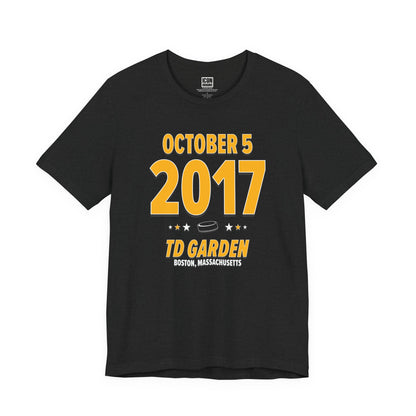 Boston Hockey – October 5, 2017 – Origin Tee (Black & White)