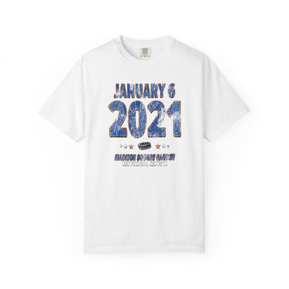 New York Hockey – January 6, 2021 – Comfort Colors (Black & White)