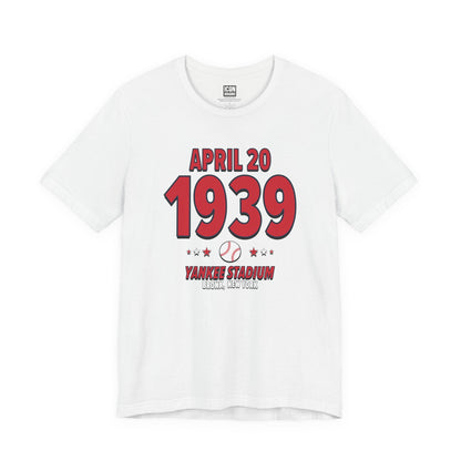 Boston Baseball – April 20, 1939 – Origin Tee (Black & White)