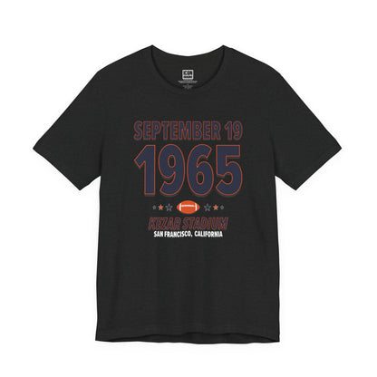 Chicago Football – September 19, 1965 – Origin Tee (Black & White)