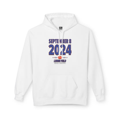 Denver Football – September 8, 2024 – Hoodie (Black & White)